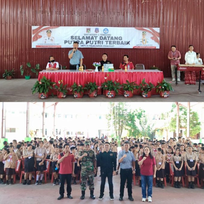 Hari Terakhir MPLS SMPN 1 Tondano, Siswa Baru Dibekali Literasi Media dan Dasar Jurnalistik