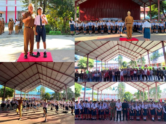 320 Siswa Baru SMPN 1 Tondano Rampungkan MPLS