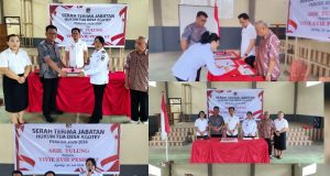 Sertijab Hukum Tua, Vivie Evie Pesik Resmi Pimpin Desa Agotey Periode 2026-2034