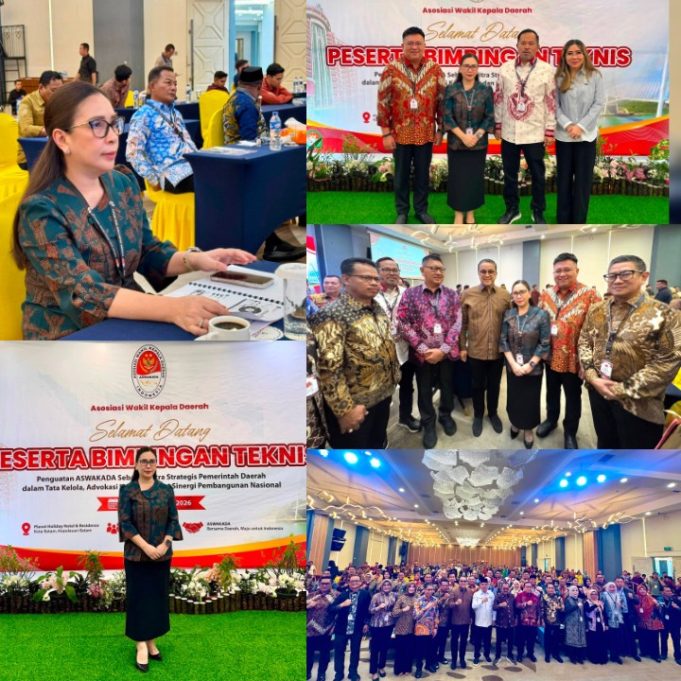Wakil Bupati Vanda Sarundajang Ikuti Bimtek ASWAKADA di Batam