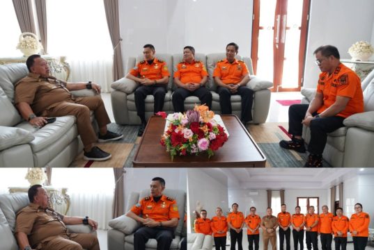 Bupati Robby Dondokambey Terima Kunker Kepala Basarnas Sulut, Bahas Pendirian Pos SAR di Minahasa