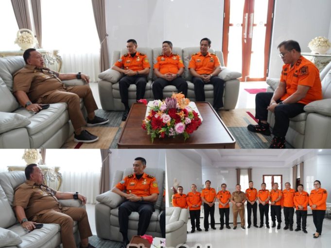 Bupati Robby Dondokambey Terima Kunker Kepala Basarnas Sulut, Bahas Pendirian Pos SAR di Minahasa