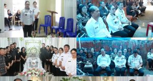 Wabup Vanda Sarundajang Layat ke Rumah Duka di Kawangkoan, Tunjukkan Empati kepada Warga