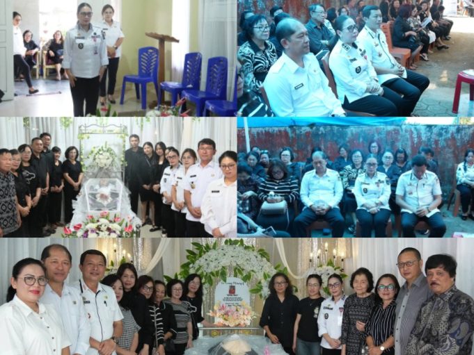 Wabup Vanda Sarundajang Layat ke Rumah Duka di Kawangkoan, Tunjukkan Empati kepada Warga