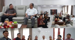 Bupati Robby Dondokambey Terima Audiensi KPP Pratama Bitung, Bahas Optimalisasi Penerimaan Pajak