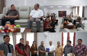 Bupati Robby Dondokambey Terima Audiensi KPP Pratama Bitung, Bahas Optimalisasi Penerimaan Pajak