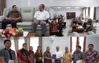 Bupati Robby Dondokambey Terima Audiensi KPP Pratama Bitung, Bahas Optimalisasi Penerimaan Pajak