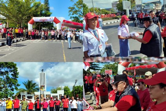 Bupati Minahasa Jadi Inspektur Upacara Tantingan Calon Paskibraka 2026