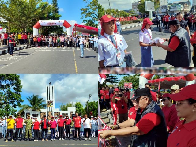 Bupati Minahasa Jadi Inspektur Upacara Tantingan Calon Paskibraka 2026