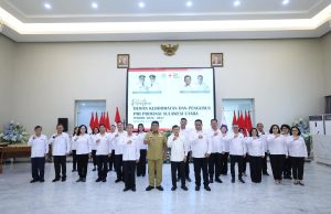 Gubernur Yulius Selvanus Dampingi JK Lantik Pengurus PMI Sulut 2026-2031