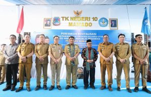 Gubernur Yulius Selvanus dan Mendikdasmen Abdul Mu’ti Luncurkan PHTC “Wujudkan Sekolah Asri” di Sulut