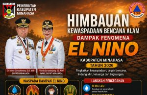 Pemkab Minahasa Imbau Warga Tingkatkan Kewaspadaan Dampak El Nino 2026
