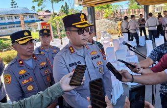 Kapolres Minahasa: Personel Siaga 24 Jam Antisipasi Kebakaran Hutan dan Lahan Dampak El Nino
