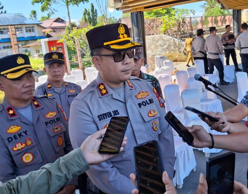 Kapolres Minahasa: Personel Siaga 24 Jam Antisipasi Kebakaran Hutan dan Lahan Dampak El Nino