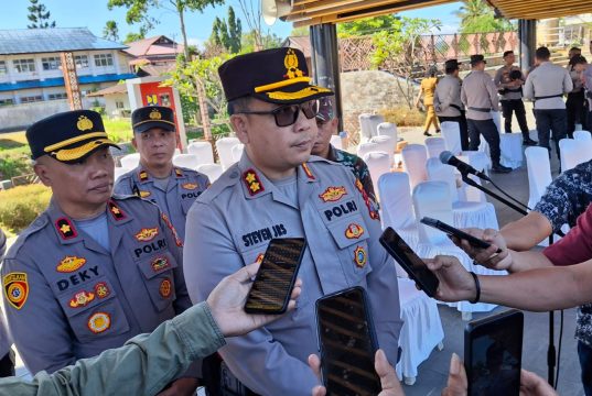 Kapolres Minahasa: Personel Siaga 24 Jam Antisipasi Kebakaran Hutan dan Lahan Dampak El Nino