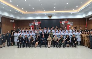 Bupati Robby Dondokambey Kukuhkan Paskibraka Minahasa 2026, Pesan Jaga Kehormatan dan Disiplin