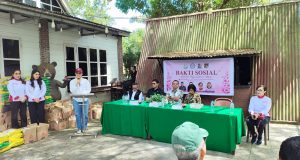Sekda Lynda Watania Hadiri Bakti Sosial Kejati Sulut dan Rapat Pleno Srikandi Jaga Desa
