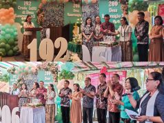 Desa Ranowangko Dua Rayakan HUT ke-206 dan 192 Tahun Masuknya Injil, Wabup Vanda: Bangun Iman dan Karakter