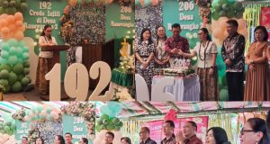 Desa Ranowangko Dua Rayakan HUT ke-206 dan 192 Tahun Masuknya Injil, Wabup Vanda: Bangun Iman dan Karakter