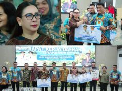 Wabup Vanda Sarundajang Hadiri Rakerda Pertanian Sulut, Terima Bantuan Alsintan dari Gubernur