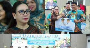 Wabup Vanda Sarundajang Hadiri Rakerda Pertanian Sulut, Terima Bantuan Alsintan dari Gubernur