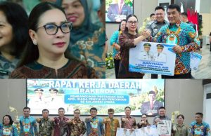 Wabup Vanda Sarundajang Hadiri Rakerda Pertanian Sulut, Terima Bantuan Alsintan dari Gubernur