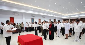 Bupati Minahasa Lantik 56 Pejabat, Berikut Daftar Lengkap Nama Yang Dilantik