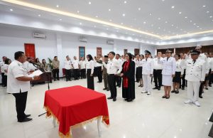 Bupati Minahasa Lantik 56 Pejabat, Berikut Daftar Lengkap Nama Yang Dilantik
