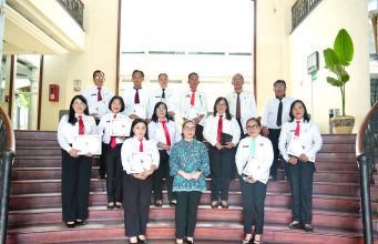 Wabup Vanda Sarundajang Dampingi 13 Camat Minahasa Ikuti Diklat Kepamongprajaan