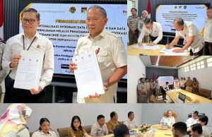 Bapenda dan BPN Minahasa Teken Kerja Sama Padankan Data NIB dan NOP untuk Optimalisasi PAD