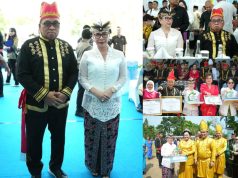 Bupati dan Wabup Hadiri HUT ke-62 Sulut, TP-PKK Minahasa Raih Juara II Lomba Cipta Menu B2SA