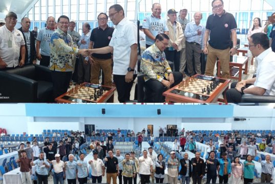 Catur Cup UNIMA 2026 Resmi Dibuka, Jadi Wadah Lahirkan Pecatur Berprestasi Sulut