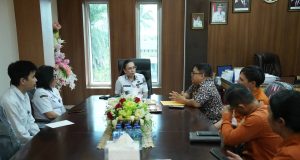 Perkuat Data Pembangunan, Wabup Vanda Sarundajang Terima Audiensi BPS Minahasa