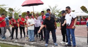 Semarak Sumpah Pemuda dan Hari Jadi Minahasa, Dispora Gelar Lomba Mancing di Benteng Moraya