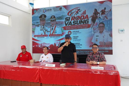SI RODA VASUNG Resmi Diluncurkan, Pemkab Minahasa Dorong Pembinaan Prestasi Olahraga Berbasis Digital