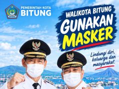 Kualitas Udara Memburuk Akibat Karhutla, Wali Kota Bitung Imbau Warga Wajib Bermasker