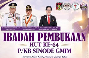 Minahasa Siap Sukseskan HUT ke-64 Pria Kaum Bapa Sinode GMIM