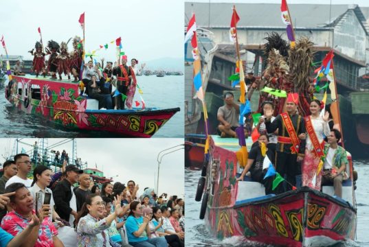 Bawa Ikon Benteng Moraya dan Kabasaran, Pemkab Minahasa Meriahkan Festival Pesona Selat Lembeh 2026