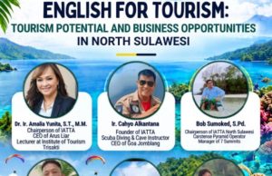 IATTA Sulut dan Jurusan Bahasa Inggris FBS Unima Gelar Webinar English For Tourism