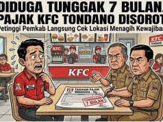 Diduga Tunggak 7 Bulan, Pajak KFC Tondano Disorot