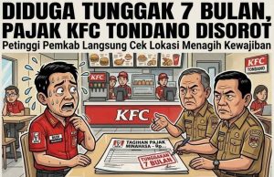 Diduga Tunggak 7 Bulan, Pajak KFC Tondano Disorot